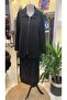 Black Skirted Jacket Set - 36206