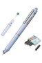 Push fountain pen set with cartridge gift pastel colors plastic boxed writech high quality - 2