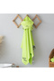 Milk&Moo Cacha Frog 100% Cotton Hooded Baby Bath Towels, Unisex, 27.5x47inc - 2