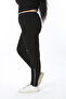 Women's Large Size Black Legs Eyelet and Glitter Detailed Gathering Tights 65N38468 - 6