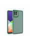 Samsung Galaxy M32 Case with Camera Protrusion Back Transparent Corners Bright Color Embroidered Flora Cover