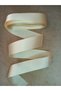 Cream Grogren Ribbon. 4 cm 10 Meters One Ball. Krogren Ribbons Ribbons - 7