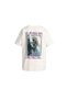 Back Flash Ss Men Beige Casual Style T-Shirt Eqyzt07605-11492 - 2