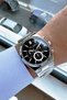 Men's Wristwatch 3 Atm Water Resistant Silver Color Steel Band Agr56 - 3