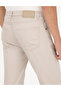 Beige Slim Fit Canvas Trousers 50255173-Vr011 - 7