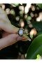 Natural Stone Moonstone Natural Stone Antique Adjustable Women's Ring Euy20Ay - 3