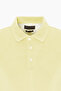 Men's Yellow Slim Fit Slim Fit Polo Collar 100% Cotton Short Sleeve T-Shirt - 6