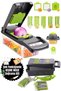 16 in 1 Food Chopper Onion Chopper Vegetable Slicer Cube Chopper Vegetable Chopper 8 Blades - 2