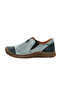 Turquoise Genuine Leather Casual Shoes Model Name: Quartz - 2