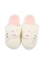 Si̇a Çanta Eva Sole Comfortline Anti-Slip Carpet Slippers with Fur, Cute Rabbit and Frog Figures, Warm and Cozy. - 8