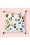 Punch Embroidered Throw Pillow Cover Bohemian Style Linen Fabric