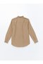 LCWAIKIKI Classic Regular Fit Long Sleeve Velvet Men's Shirt - 6
