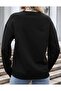 New Year's New Year Concept Ho Ho Ho Printed Crew Neck Oversize Sweatshirt Unisex - 3