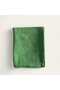 Bouquet Green Velvet Textured Wrinkle-Free Table Cloth (Christmas) - 6