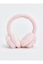 Girl's Plush Earmuff with Embroidery Detail - 2