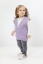 Baby Girl Buttoned Knitwear Cardigan & Vest - 3