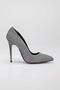 Women's Stiletto Glitter Platinum Sultan - 3