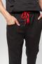 Extreme Cool Man - Mens Doctor Nurse Jersey Set, Duplex Lycra, Charcoal - 6