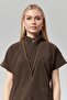 Extreme Cool Woman - Premium Reversible Lycra Doctor Nurse Uniform Set (Women), Bitter Brown - 6