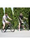 Adam Cycling & Hiking Socks - Low Friction High Performance Socks Green Pink - 7
