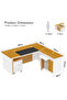 Zelda M230-18 Modern Executive Desk - 6