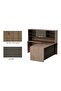 Truffle Davos Oak-Lava Grey ED-LTDO-LG Executive Desk - 4