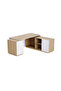 Coco Bolo-Premium White ED3-LSCBW Executive Desk 180 cm - 6