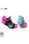 Thomas Ultra Light Running, Walking and Sports Socks 2 Pack Fuchsia - 3