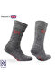 Gabby Merino Wool and Bamboo Fully Padded Thermal Outdoor Socks Black - 2