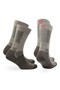Leonardo Merino Wool Outdoor Hiking Socks 2-Pack Brown