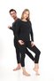 Unisex Undershirt Bottom Top Underwear Set Winter Underwear Thermal Cotton Lycra Daily Sweat-Absorbing Warm-Keeping - 5