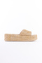 Fls 057-02 Straw Filled Sole Slippers