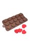 Silicone Cake Mold Chocolate Broken Heart Mold Sugar Paste and Stone Powder Silicone Mold 15 Li