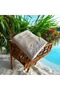 50X90 Enamel Velvet Hand Towel - Dowry Garden - 2