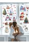 Christmas Snowy New Year Kids Baby Room Sticker - 2
