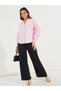 Broderie Sleeve Detail Dropped Shoulder Shirt - 2