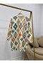 Hatunatila Patterned Long Knitwear Cardigan - 5000-17 - 2