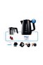 Daily Collection Çay Makinesi, 1700W, 1,9 Lt Su Isıtıcısı, Otomatik Sıcak Tutma, HD7301/00 - 7