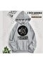 5 Seconds of Summer Sauce Logo Printed Hooded Oversize Sweatshirt (2 Thread)