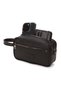 Unisex Black Vegan Leather Personal Care and Travel Bag - 6