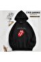 Logo V2 the Rolling Stones Printed Hooded Sweatshirt (2 Yarns)