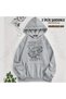 Monster Thy Art Is Murder Printed Hooded Oversize Sweatshirt (2 Yarns)