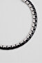 Double Color 21 cm Steel Men's Bracelet - 2