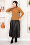 Turtleneck Sweater Cappucino - 2