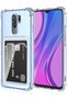 Redmi Note 8 Pro Case with Camera and Corner Protection, Card Holder on the Back, Wallet, Shock Absorbing Cover - 4