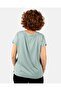 Mixed Textured Pocket Lycra Women's Blouse - 3