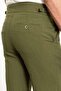 Plain Super Slim Fit Belted Linen Men's Shorts Khaki - 18106.24Y - 4
