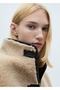 Short Fur Look Coat - 8