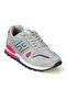 Thassos m 102-22330-G-M Unisex Gray-Pink 100% Genuine Leather Sneakers - 2