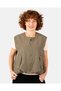 Women's Vest with Zippered Snap Pocket - 4